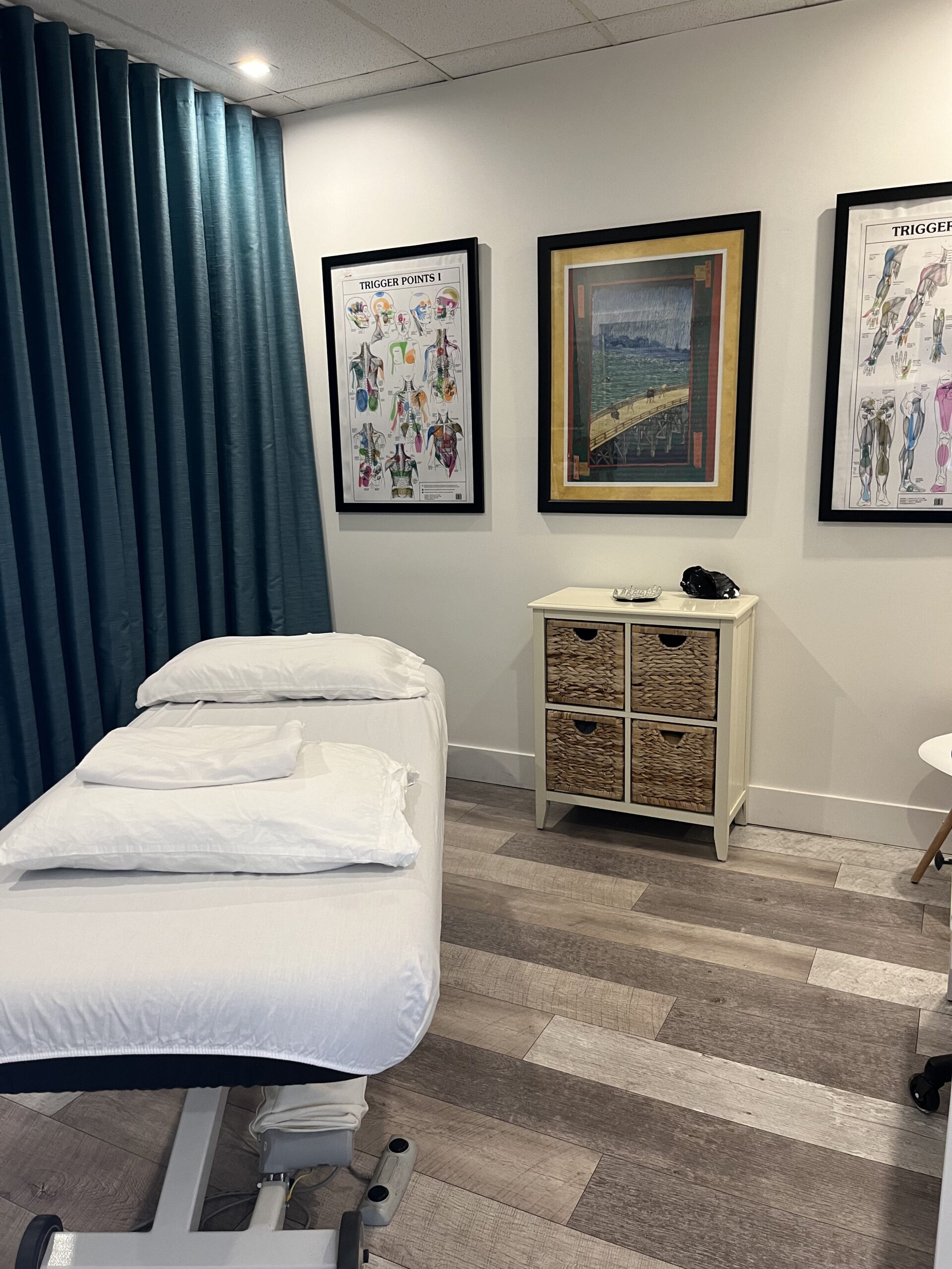 Room 1 electric massage/ acupuncture table